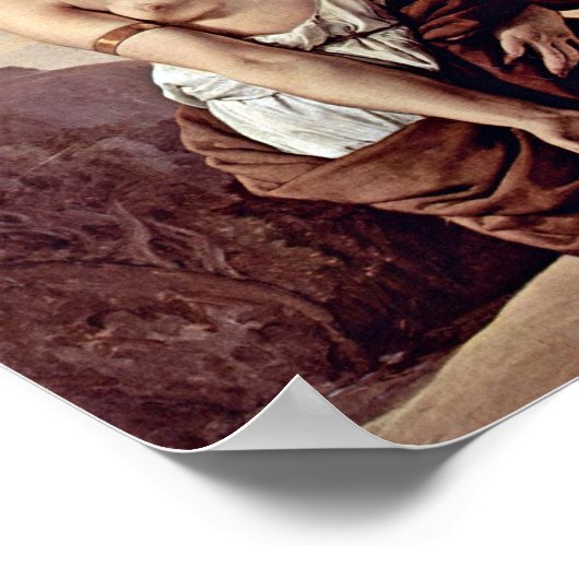 Francesco Hayez - Ruth Poster (Hoek)