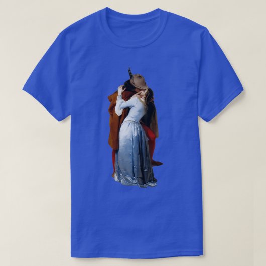 Francesco Hayez The Kiss T-shirt (Design voorkant)