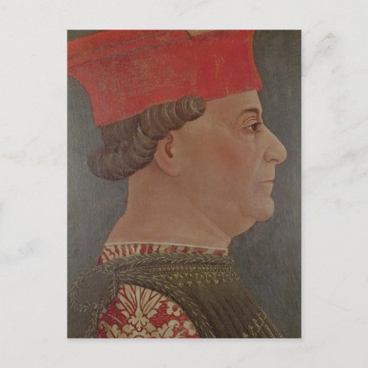 Francesco Sforza Duke of Milan Briefkaart (Voorkant)