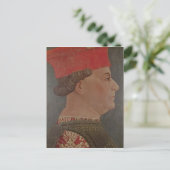 Francesco Sforza Duke of Milan Briefkaart (Staand voorkant)