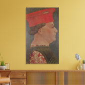 Francesco Sforza Duke of Milan Canvas Afdruk (Insitu (Woonkamer))