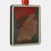 Francesco Sforza Duke of Milan Metalen Ornament (Rechts)