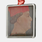 Francesco Sforza Duke of Milan Metalen Ornament (Links)