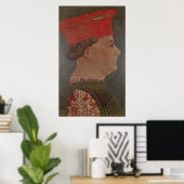 Francesco Sforza Duke of Milan Poster (Thuiskantoor)