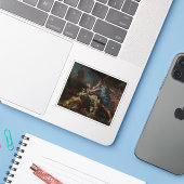 Francesco Solimena - De dood van Messalina Sticker (Laptop met iPhone)