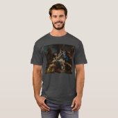 Francesco Solimena - Dood van Messalina T-shirt (Voorkant volledig)
