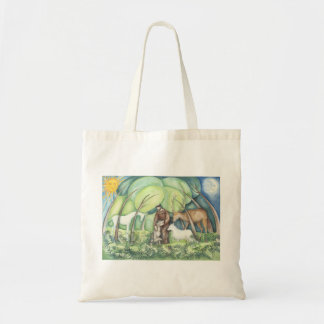 "Francesco" St Francis van Assisi Tote Bag