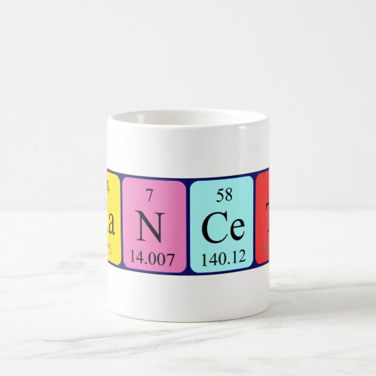 Francetta periodiek systeem mok (Center)