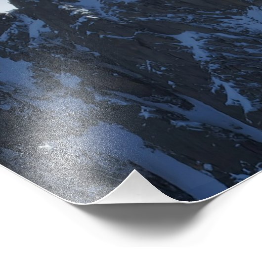 Franch Alps Chamonix panorama Foto Afdruk (Hoek)