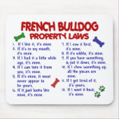 FRANCH BULLDOG Property Laws 2 Muismat (Voorkant)