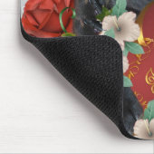 FRANCH BULLDOG Valentijn Mousepad Muismat (Hoek)