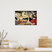 FRANCH CACAO KARSTEL Chocolate Beverage Drink Cafe Poster (Keuken)