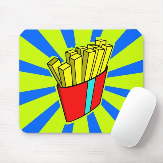 FRANCH FRY Mousepad Muismat (Met muis)