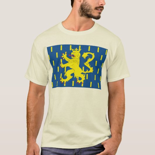 Franche Comte Flag T-shirt (Voorkant)