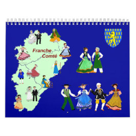 Franche-Comté, Frankrijk Kalender