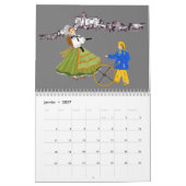Franche-Comté, Frankrijk Kalender (Jan 2027)