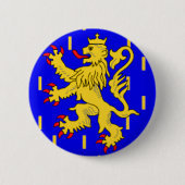 Franche-Comté (Frankrijk) Ronde Button 5,7 Cm (Voorkant)