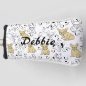 franchise houdt van Botten Golfheadcover (Voorkant)