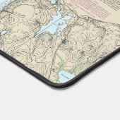 Franchman Bay en Mount Desert Island Chart Bureaumat (Hoek)