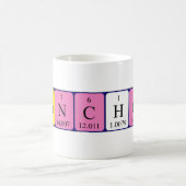 Franchot periodieke lijstnaam mok (Center)