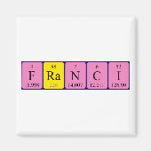 Franci periodieke table name magnet (Voorkant)