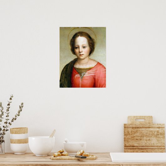 Franciabigio (Francesco di Cristofano) Madonna Poster (Keuken)