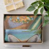 Francie Fox in het paradijs, zomerplezier! Tissue Tissuepapier (Geschenk)