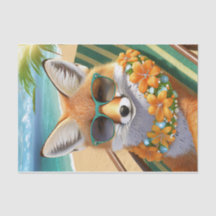 Francie Fox in Paradijs, Zomerpret! Tissuepapier