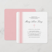 Francine doop uitnodiging (Voorkant / Achterkant)