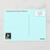 Francious en Lennart Briefkaarten (Achterkant)