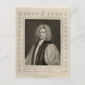 Francis Atterbury, bisschop van Rochester Briefkaart (Voorkant)