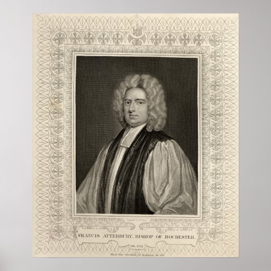 Francis Atterbury, bisschop van Rochester Poster (Voorkant)