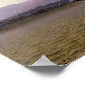 Francis Augustus Silva The Hudson bij Tappan Zee Poster (Hoek)