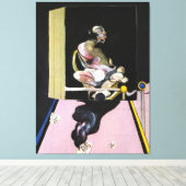 Francis Bacon art Canvas Afdruk (Insitu (Houten vloer))