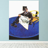 Francis Bacon art style Canvas Afdruk (Insitu (Houten vloer))