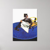 Francis Bacon art style Canvas Afdruk (Voorkant)