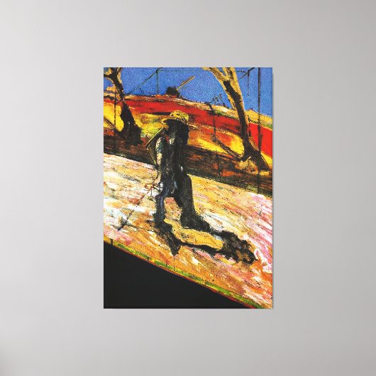 Francis Bacon art style Canvas Afdruk (Voorkant)