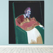 Francis Bacon art work Canvas Afdruk (Insitu (Houten vloer))