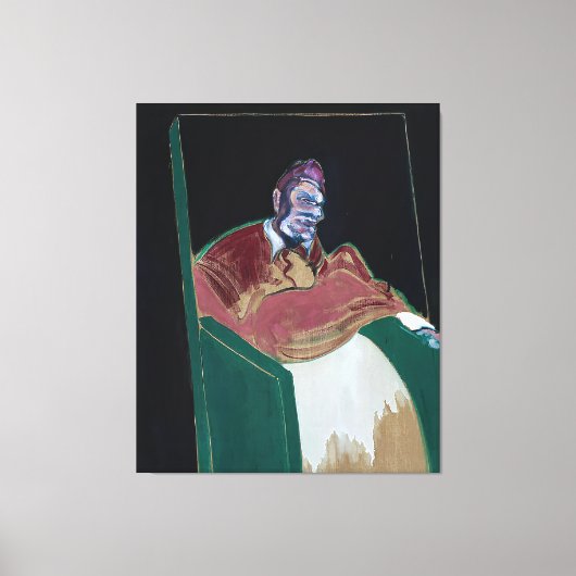 Francis Bacon art work Canvas Afdruk (Voorkant)