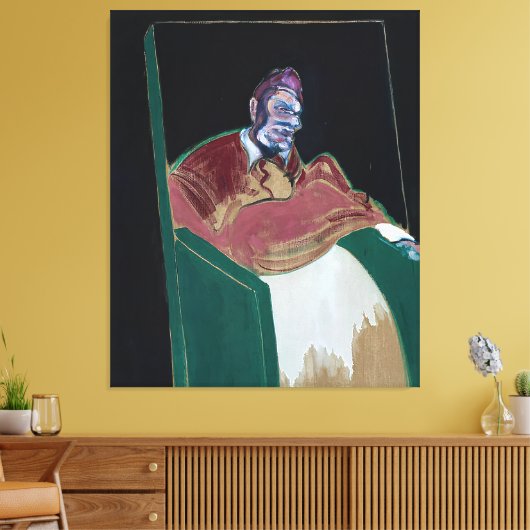 Francis Bacon art work Canvas Afdruk (Insitu (Woonkamer))