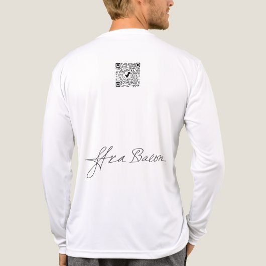 Francis Bacon Engelse filosoof Tri-Blend Shirt (Achterkant)