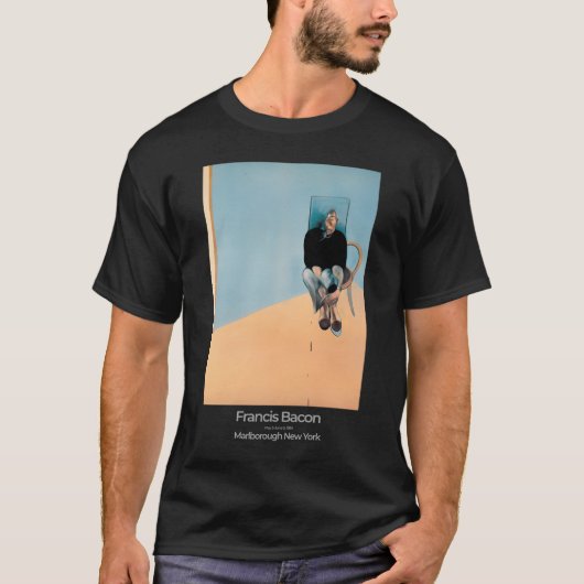 Francis Bacon Exhibition Art Poster 1984 - Studie  T-shirt (Voorkant)