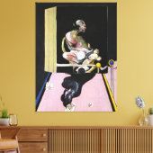 Francis Bacon kunst Canvas Afdruk (Insitu (Woonkamer))