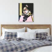 Francis Bacon kunst Canvas Afdruk (Insitu (Slaapkamer))