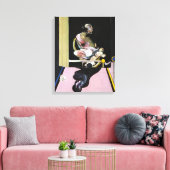 Francis Bacon kunst Canvas Afdruk (Insitu (Woonkamer))