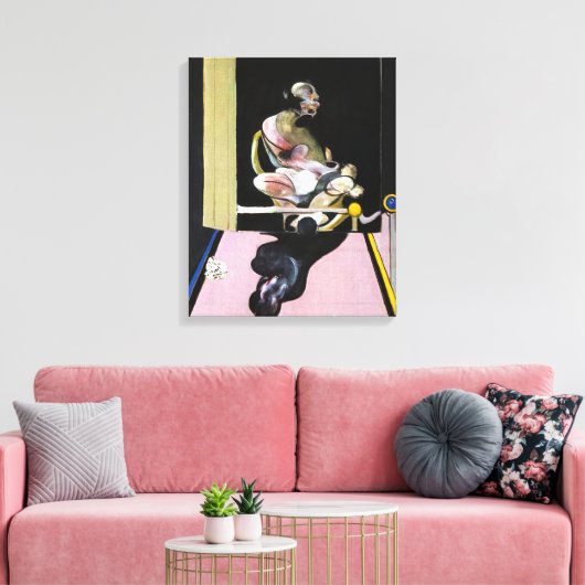 Francis Bacon kunst Canvas Afdruk (Insitu (Woonkamer))