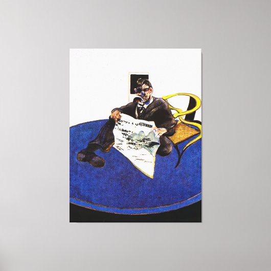 Francis Bacon kunststijl Canvas Afdruk (Voorkant)
