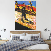 Francis Bacon kunststijl Canvas Afdruk (Insitu (Slaapkamer))
