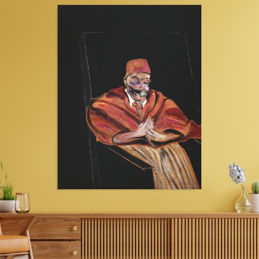 Francis Bacon painting Canvas Afdruk (Insitu (Woonkamer))