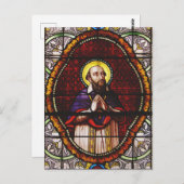 Francis de Sales Bishop van Genève Briefkaart (Voorkant / Achterkant)